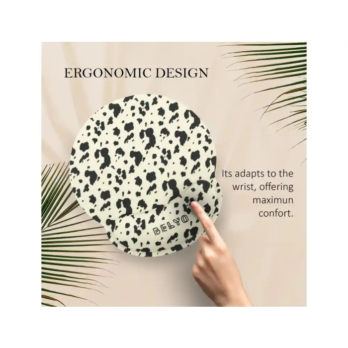 Wondee Alfombrilla Ratón Ergonómica Gel Reposamuñecas Antideslizante 250x230 mm 3