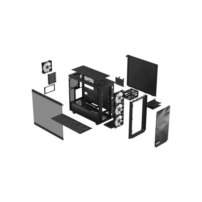 Fractal Design Meshify 2 Lite Negro 4