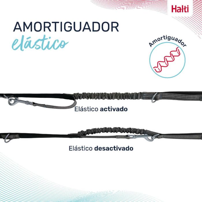 Halti Anatomy Correa Multiposición Gris S 3 Halti Anatomy Correa Multiposición Gris S 3