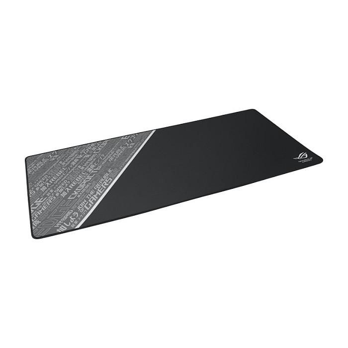 Asus 90MP00K3-B0UA00 Alfombrilla de Ratón para Gaming ROG Sheath BLK LTD Negro Gris Blanco 900mm x 440mm Tela Caucho Bordes Rematados Base Antideslizante 6