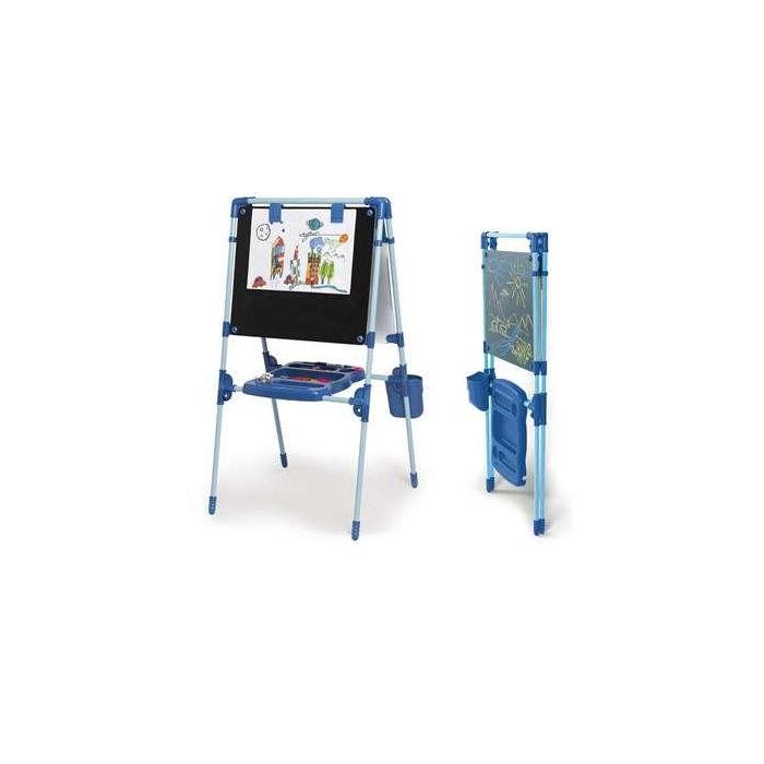 Pizarra 2 en 1 magnetica y para tizas 63x60x120 cm incluye 64 piezas Pizarra 2 en 1 magnetica y para tizas 63x60x120 cm incluye 64 piezas