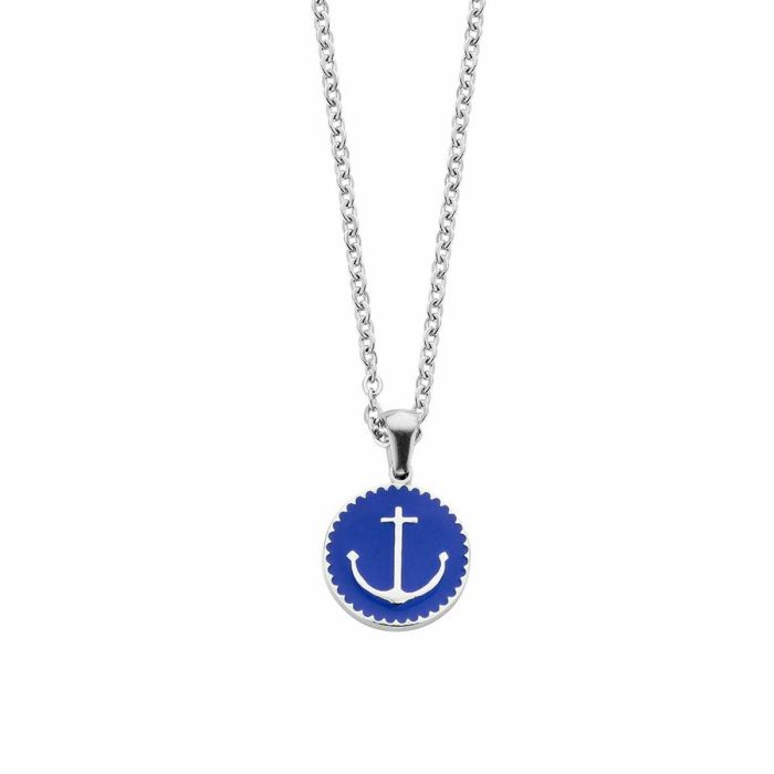 Colgante Mujer CO88 Collection 8CN-26050 Plateado Azul 1 Colgante Mujer CO88 Collection 8CN-26050 Plateado Azul 1