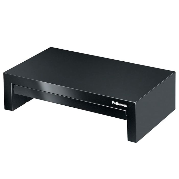 Soporte Fellowes Para Monitor Designer Suites Ajustable 3 Alturas Con Bandeja Negro 406x111x244 mm Hasta 18 kg 1