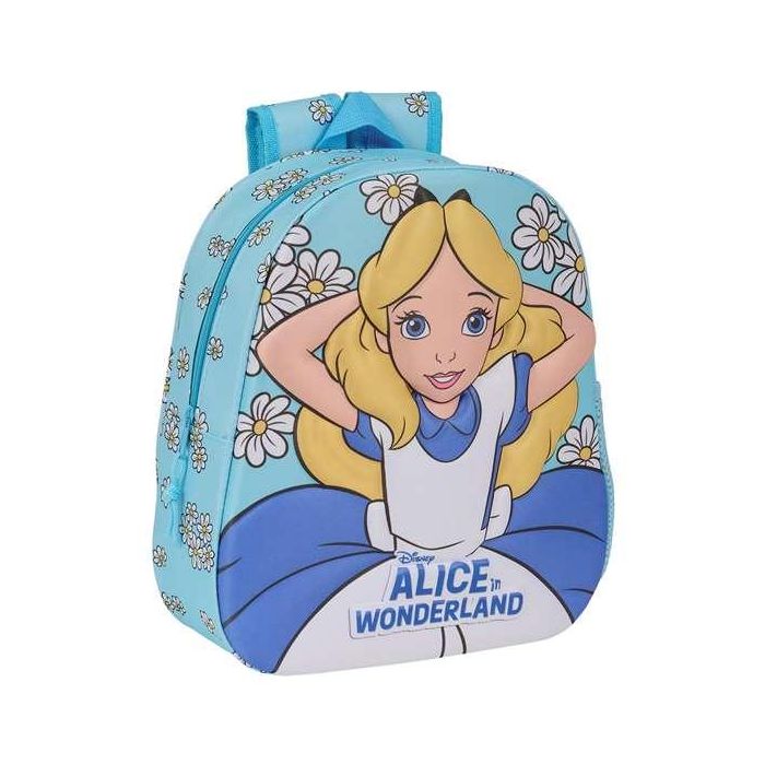 Safta Mochila 3D Alicia en el País de las Maravillas 27x33x10cm 1 Safta Mochila 3D Alicia en el País de las Maravillas 27x33x10cm 1