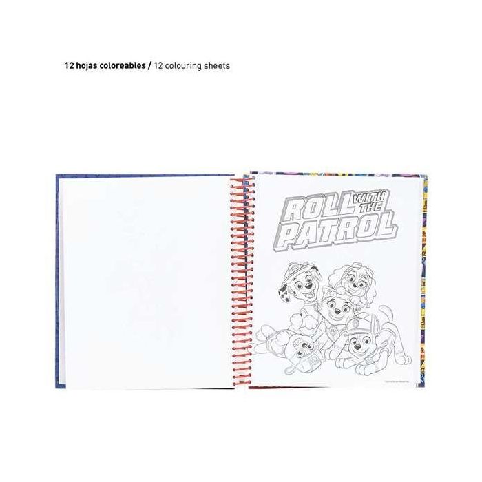 Album actividades coloreable paw patrol 3