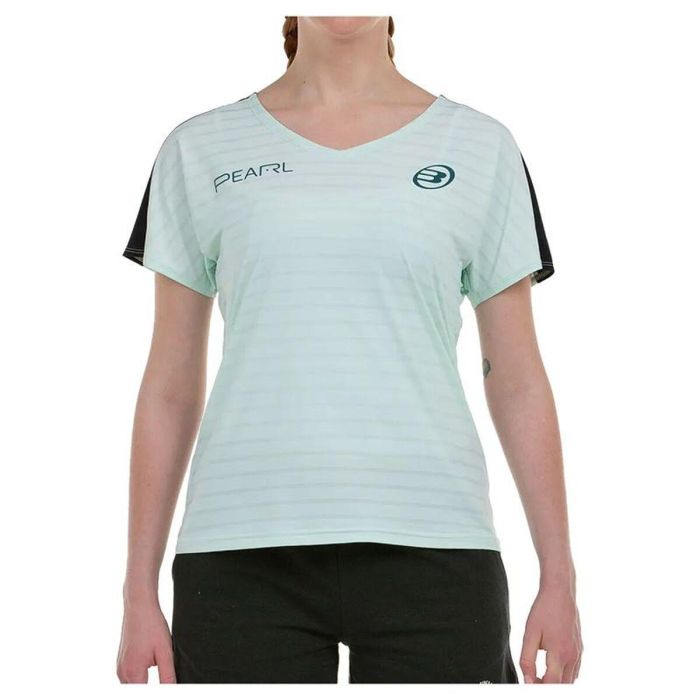 Camiseta de Manga Corta Mujer Bullpadel Bea 25V Azul cielo Pádel 41 1/3 0 Camiseta de Manga Corta Mujer Bullpadel Bea 25V Azul cielo Pádel 41 1/3 0