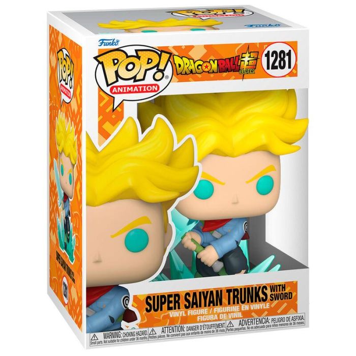 Funko Pop Trunks Super Saiyan Dragon Ball Super - Figura de Vinilo 9 cm con Caja Original 0 Funko Pop Trunks Super Saiyan Dragon Ball Super - Figura de Vinilo 9 cm con Caja Original 0