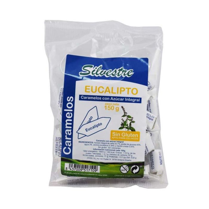 Caramelos Eucalipto Con Az. Integral 150 Gr Caramelos Eucalipto Con Az. Integral 150 Gr