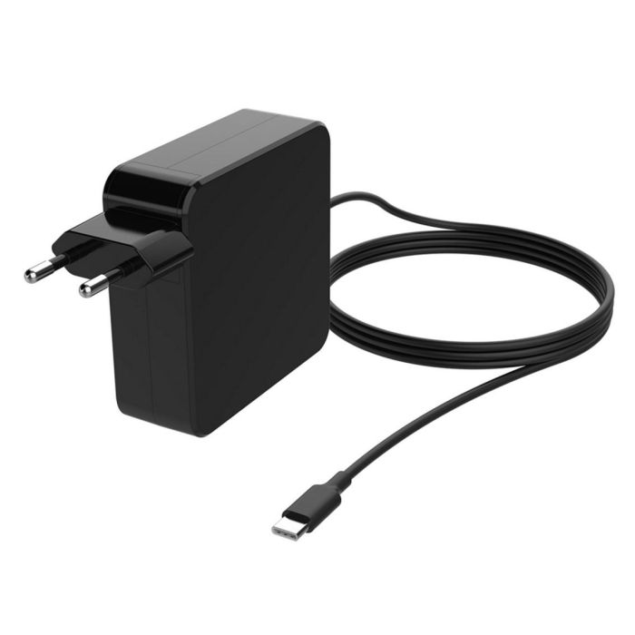 LEOTEC Cargador Notebook 65W Type-C, Carga Rápida PD 3.0, Adaptador USB-C para Portátiles y Móviles 1