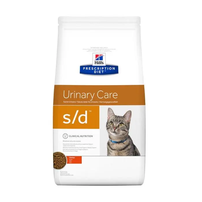 Hill's Hpd Feline S-D Dieta para Gatos con Urolitiasis Estruvitica y FLUTD 1,5 kg Hill's Hpd Feline S-D Dieta para Gatos con Urolitiasis Estruvitica y FLUTD 1,5 kg