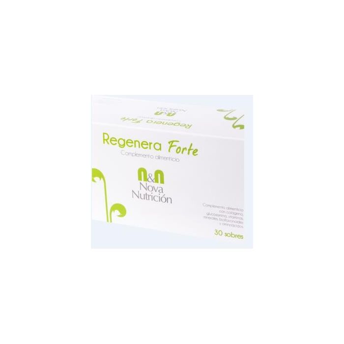 N&N NOVA NUTRICION Regenera Forte 30Sbrs. Sg - Suplemento para Huesos y Articulaciones con Aminoácidos y Vitaminas