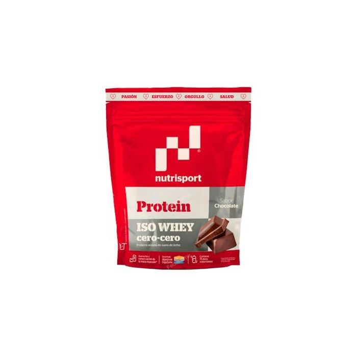 Nutrisport Iso Whey Cero Chocolate Doypack 1500 G