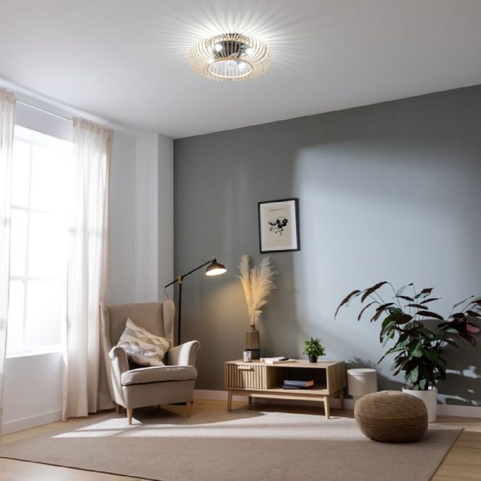 Ventilador de Techo con Luz Cecotec EnergySilence LampAero 600 20 W 70 W Madera 1 Ventilador de Techo con Luz Cecotec EnergySilence LampAero 600 20 W 70 W Madera 1