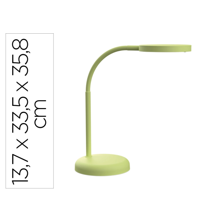 Maul Lámpara de Escritorio LED 5W 769lm Luz Cálida Brazo y Cabezal Giratorios Verde 0 Maul Lámpara de Escritorio LED 5W 769lm Luz Cálida Brazo y Cabezal Giratorios Verde 0