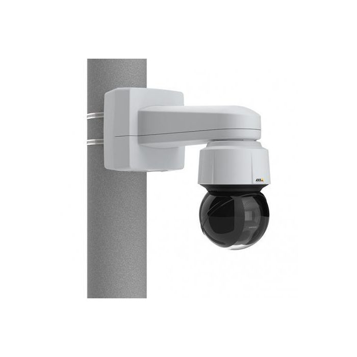 Axis T91B57 Soporte para mástil 100-410mm Universal Aluminio Blanco Resistente a golpes 1