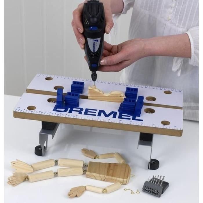 Dremel 4486 Portabrocas Universal Autoblocante para Herramienta Múltiple, vástagos 0.4-3.4mm 3