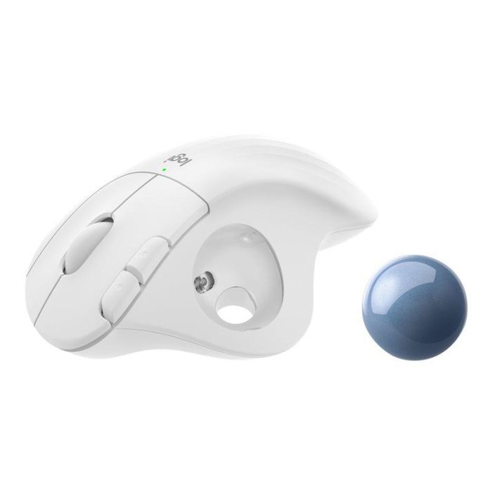 Ratón ergonómico - Inalámbrico - LOGITECH -ERGO M575 - Trackball - Blanco 1 Ratón ergonómico - Inalámbrico - LOGITECH -ERGO M575 - Trackball - Blanco 1
