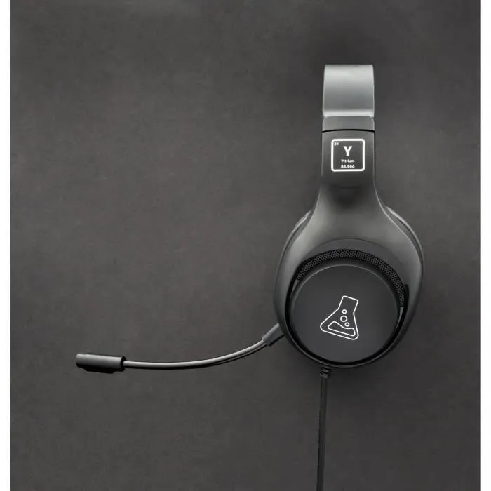 The g-lab Korp-Yttrium Auriculares Gaming Jack 3.5 mm Negro 2