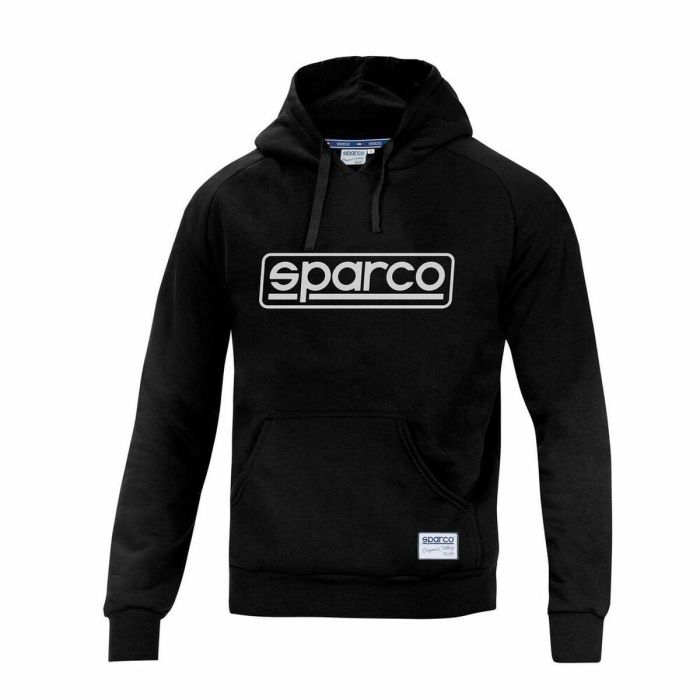 Sudadera con Capucha Sparco Frame L Negro 0 Sudadera con Capucha Sparco Frame L Negro 0