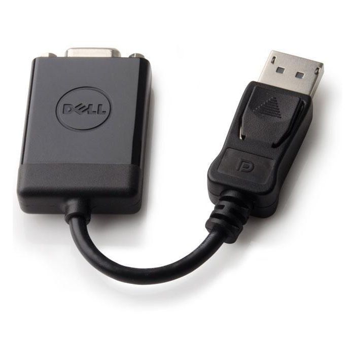 Dell Adaptador de Video DisplayPort (DP) a VGA para Monitores, Proyectores y HDTVs - Conecta PC/Laptop a Pantallas - 1920x1200 Dell Adaptador de Video DisplayPort (DP) a VGA para Monitores, Proyectores y HDTVs - Conecta PC/Laptop a Pantallas - 1920x1200