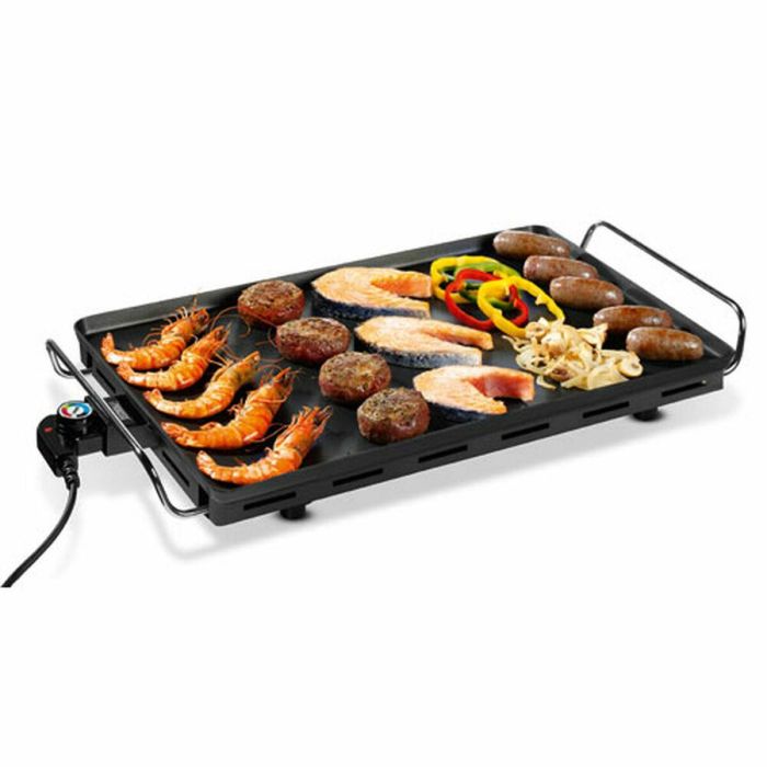 Plancha de Piedra para Asar Princess Table Grill Aluminio 36 x 60 cm Negro