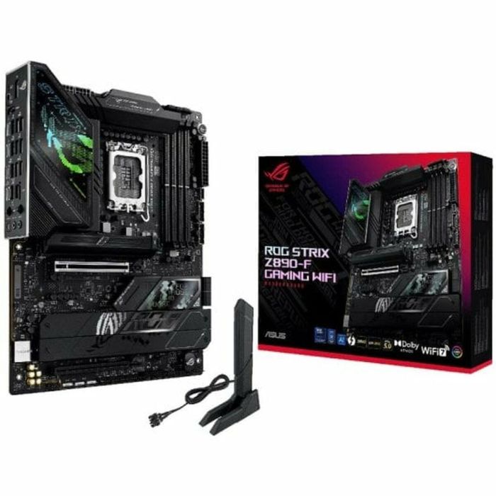 ASUS ROG STRIX Z890-F GAMING WiFi Placa Base ATX Intel LGA 1851 DDR5 con Wi-Fi 7 y Bluetooth 5.4 para PC 11