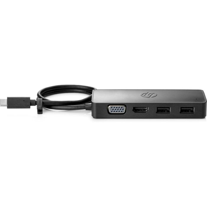 Docking USB 3.0 Tipo-C HP USB-C Travel G2/ 2xUSB/ 1xHDMI/ 1xVGA/ Negro