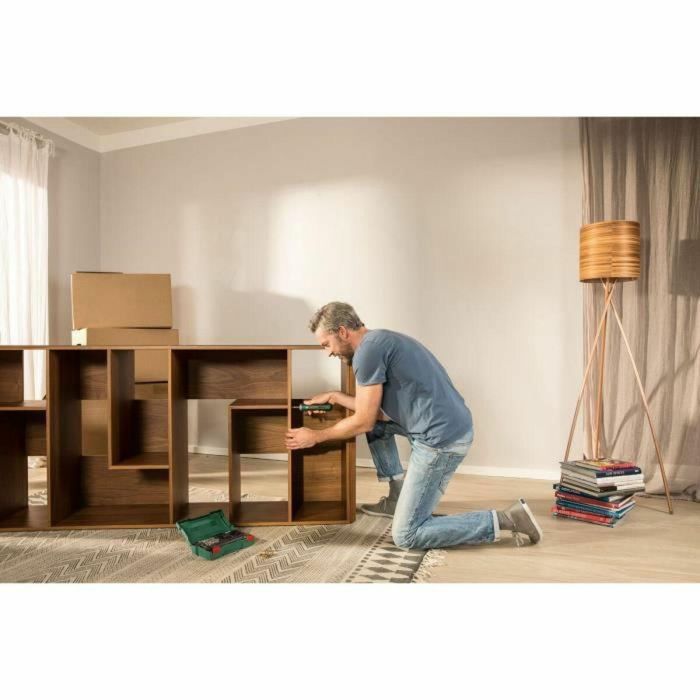 Bosch Destornillador Inalámbrico PushDrive - Batería de Iones de Litio, Función Push & Go, Par Ajustable, Portabrocas Magnético Hexagonal 3 Bosch Destornillador Inalámbrico PushDrive - Batería de Iones de Litio, Función Push & Go, Par Ajustable, Portabrocas Magnético Hexagonal 3