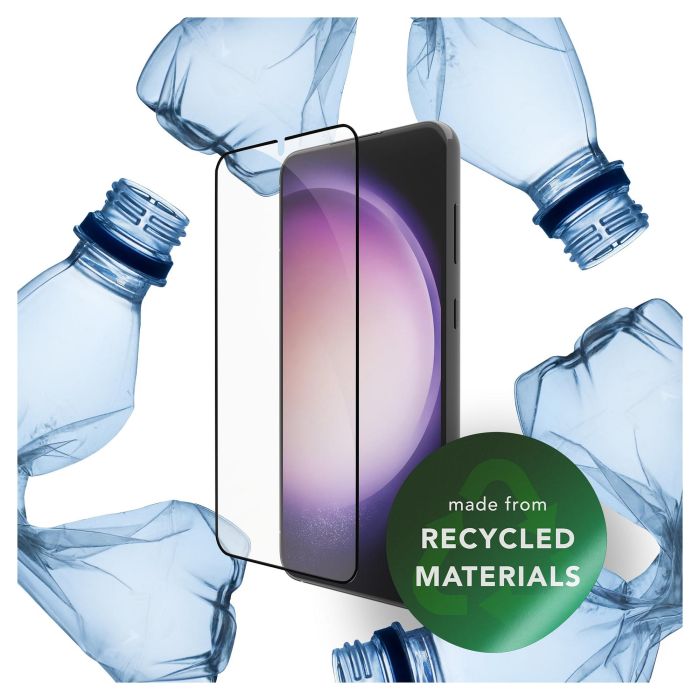 dbramante1928 Protector de Pantalla para Samsung Galaxy S23, PET 9H, Resistente a Rayones y Anti-huellas, Negro, Transparente, 1 Unidad 3 dbramante1928 Protector de Pantalla para Samsung Galaxy S23, PET 9H, Resistente a Rayones y Anti-huellas, Negro, Transparente, 1 Unidad 3