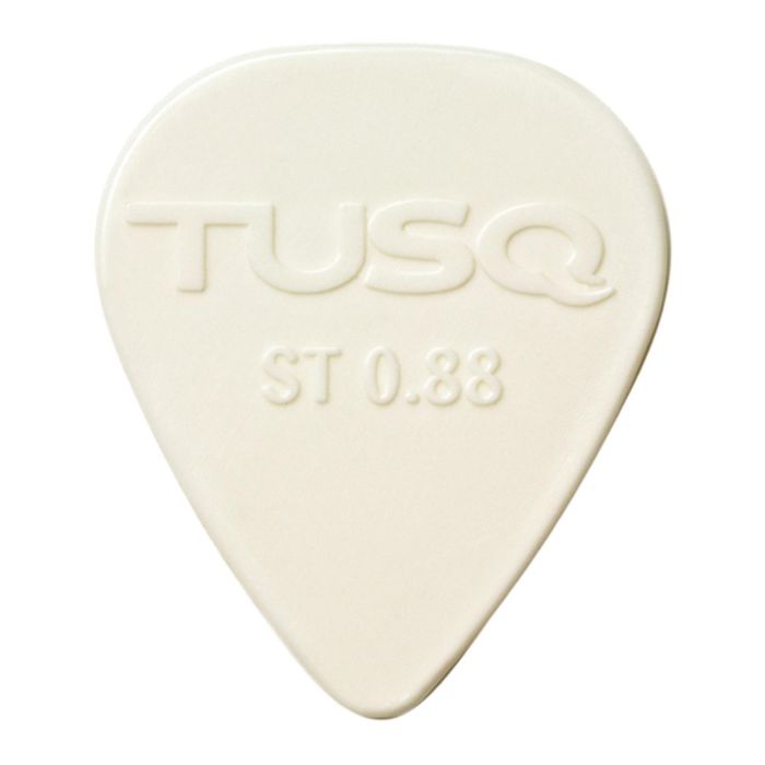 Graphtech Tusq Standard Pick .88Mm White (Bright) - 6 Pack
