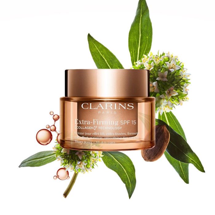 Clarins Extra Firming Crema Día Todo Tipo De Pieles Spf15 50 mL 2