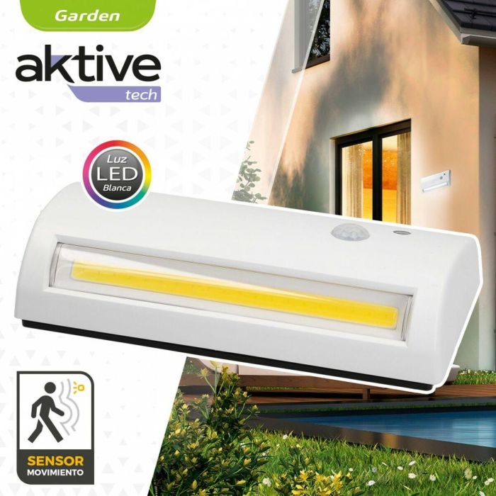 Lámpara LED Aktive Pared Exterior Plástico (12 Unidades) 2 Lámpara LED Aktive Pared Exterior Plástico (12 Unidades) 2