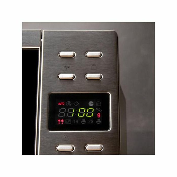 Cecotec 01398 Microondas Encimera Sin Plato Digital 20L 700W Negro Acero, 8 Programas, Descongelación, Interior Cerámico Fácil Limpieza 3