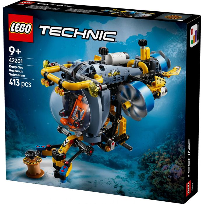 LEGO 42201 Submarino de Aguas Profundas Technic Set de Construcción con 3 Hélices y Brazo Extensible - Edad +9 Años 10 LEGO 42201 Submarino de Aguas Profundas Technic Set de Construcción con 3 Hélices y Brazo Extensible - Edad +9 Años 10