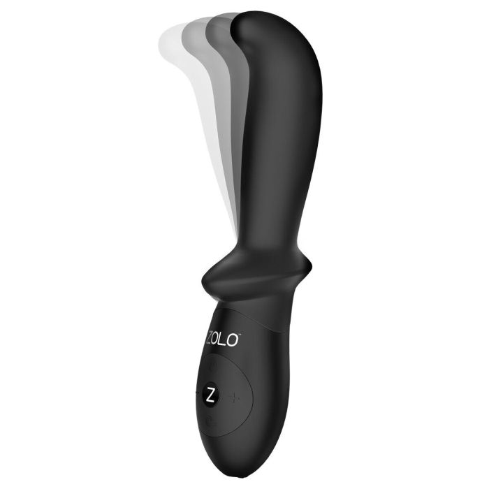 Vibrador Anal Negro Zolo Negro 12