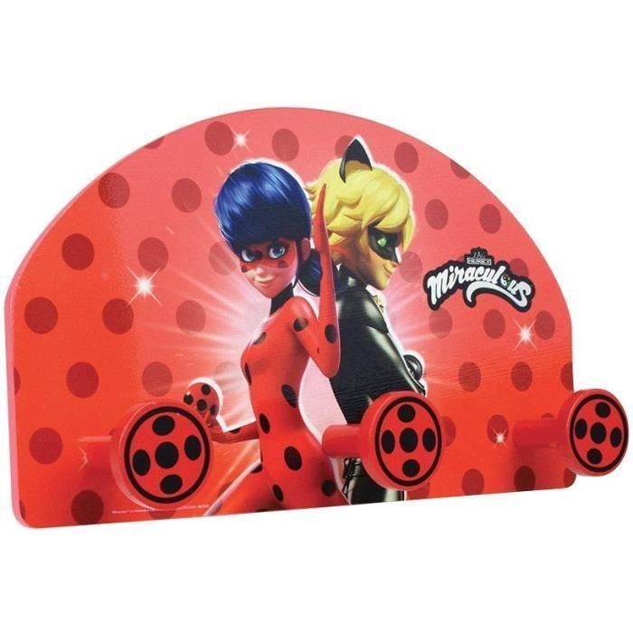 Fun House Miraculous Ladybug Rack para niños H.37 x L.21.5 x D.68 cm Fun House Miraculous Ladybug Rack para niños H.37 x L.21.5 x D.68 cm