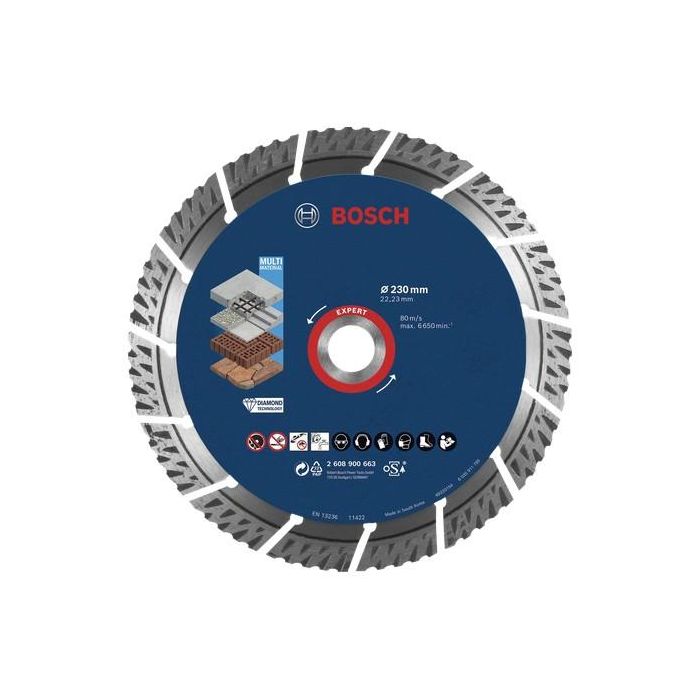 Bosch EXPERT Multi Material Diamant 150x22.23x2.4x12 1