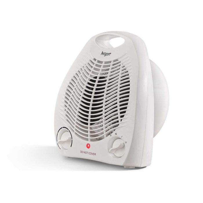 Argon Calefactor Eléctrico Blanco 2000W con Termostato Ajustable, Seguridad por Sobrecalentamiento, 22x26x12 cm (Set de 6) 1 Argon Calefactor Eléctrico Blanco 2000W con Termostato Ajustable, Seguridad por Sobrecalentamiento, 22x26x12 cm (Set de 6) 1