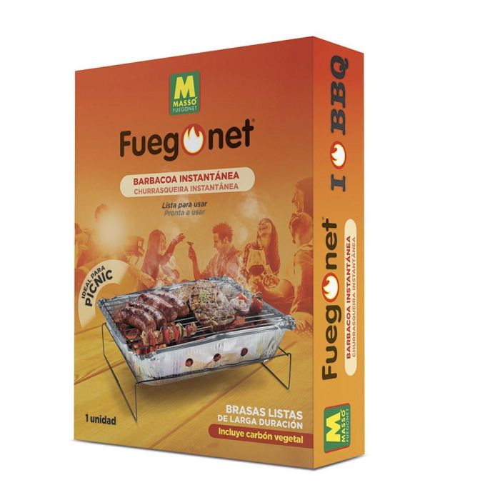 Barbacoa instantánea fuegonet massó Barbacoa instantánea fuegonet massó