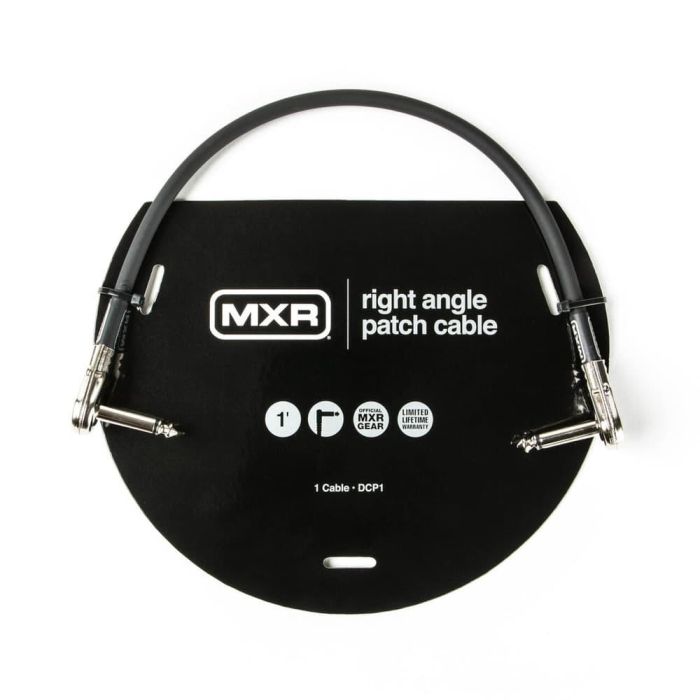 Cable Mxr® Patch Jack Ángulo / Jack Ángulo 0,30 M 3 Cable Mxr® Patch Jack Ángulo / Jack Ángulo 0,30 M 3