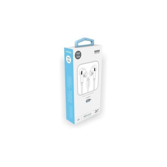 Auriculares Tech One Tech TEC1202 Blanco 2 Auriculares Tech One Tech TEC1202 Blanco 2