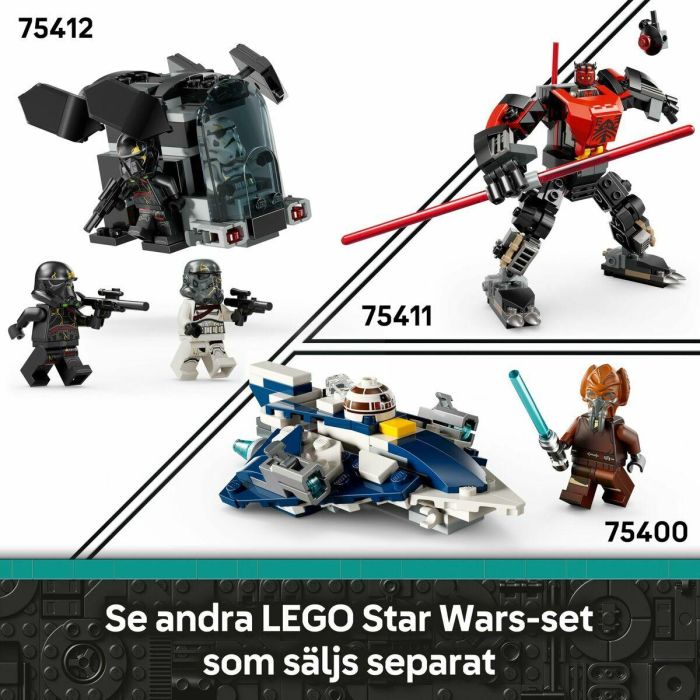 Lego Star Wars Pack de combate Soldado de la Muerte y Soldado de la Noche para 6+ años 23 Lego Star Wars Pack de combate Soldado de la Muerte y Soldado de la Noche para 6+ años 23