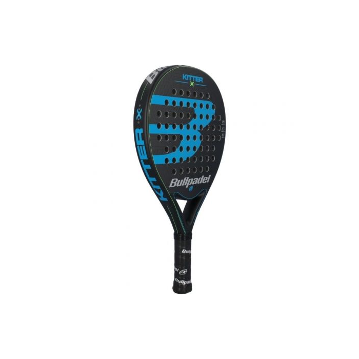 Pala de Pádel Bullpadel Kitter X Blue/ Negra y Azul 2 Pala de Pádel Bullpadel Kitter X Blue/ Negra y Azul 2