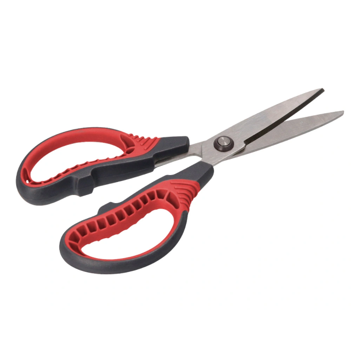 Liderpapel Tijera Titanio Hoja Curva 16.5 cm Durabilidad y Facilidad de Corte con Funda Protectora 3