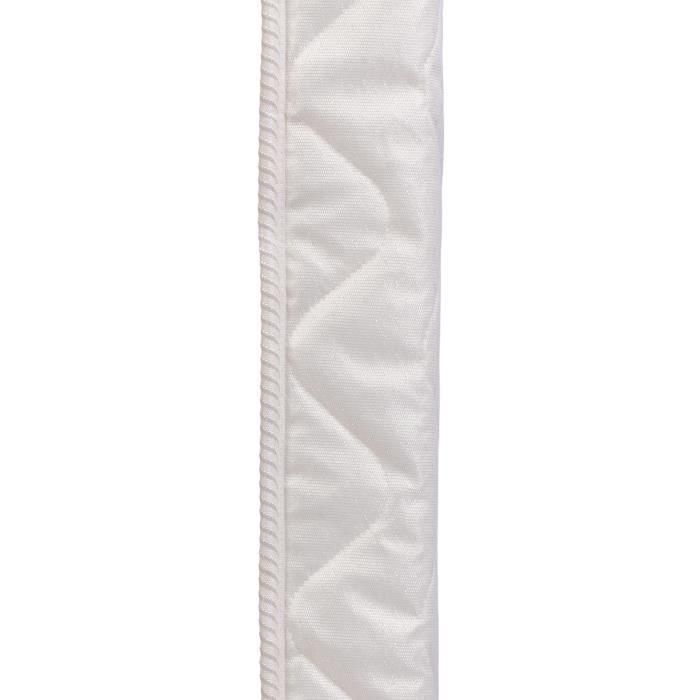 Colchón termo confort - 60 x 120 x 10 cm - Blanco - TINEO 4 Colchón termo confort - 60 x 120 x 10 cm - Blanco - TINEO 4