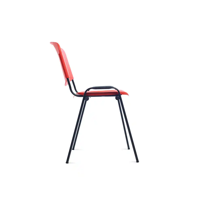 Silla Rocada Confidente Estructura Metálica Respaldo y Asiento Polimero Rojo 2 Silla Rocada Confidente Estructura Metálica Respaldo y Asiento Polimero Rojo 2