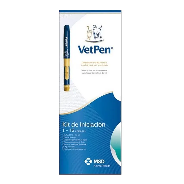 VetPen Boli Insulina para Mascotas 1-16 UI - Dispositivo de Administración Precisa