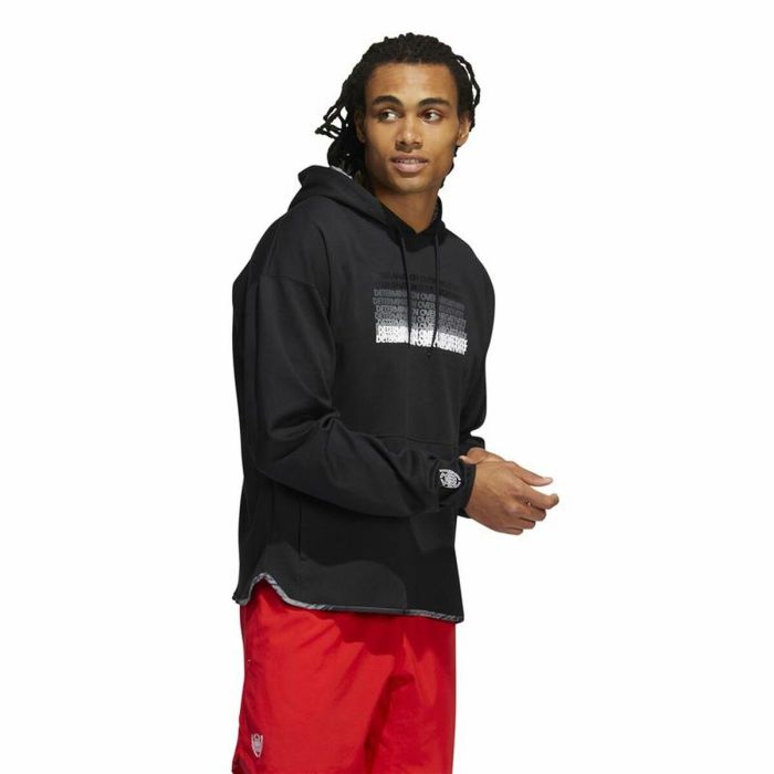 Sudadera con Capucha Hombre Adidas Donovan Mitchell Inno Negro S 2