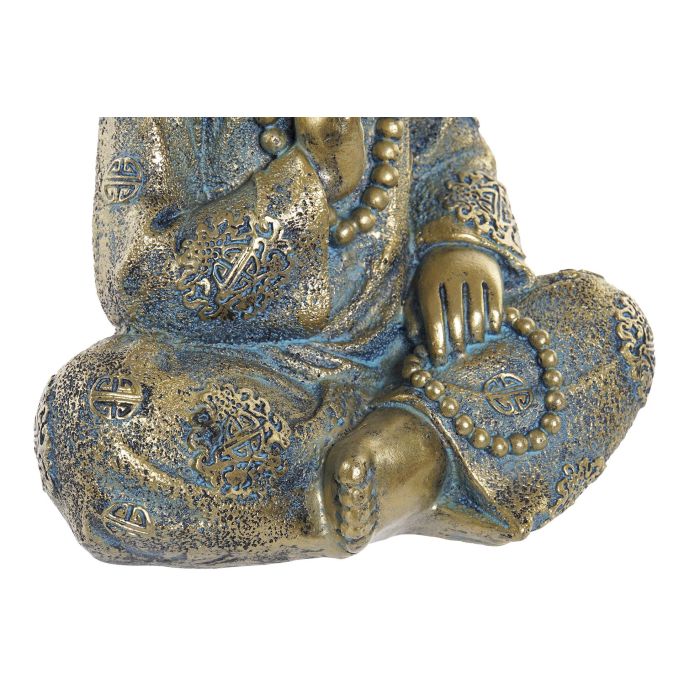 DKD Home Decor Figura Oriental Dorado Resina 13.6 x 21.8 x 17 cm 2