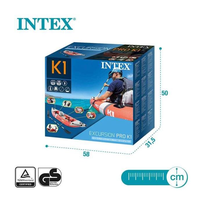 Canoa Hinchable Intex Excursion Pro 305 x 91 x 46 cm 7